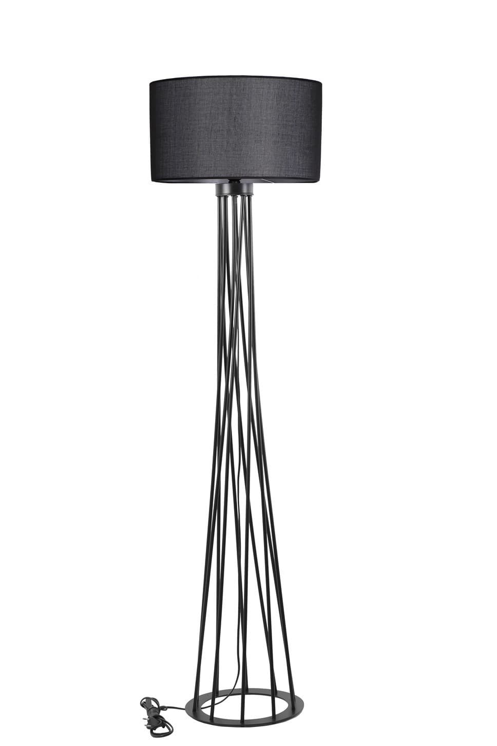 Stojaca lampa Havin čierna 1