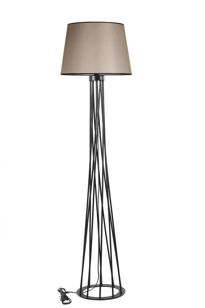 Stojaca lampa Havin 165 cm béžová