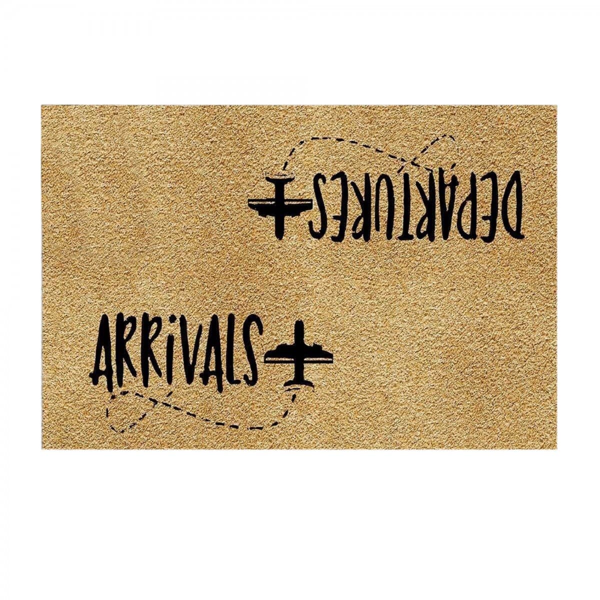 Rohožka Airport 40 x 60 cm hnedá