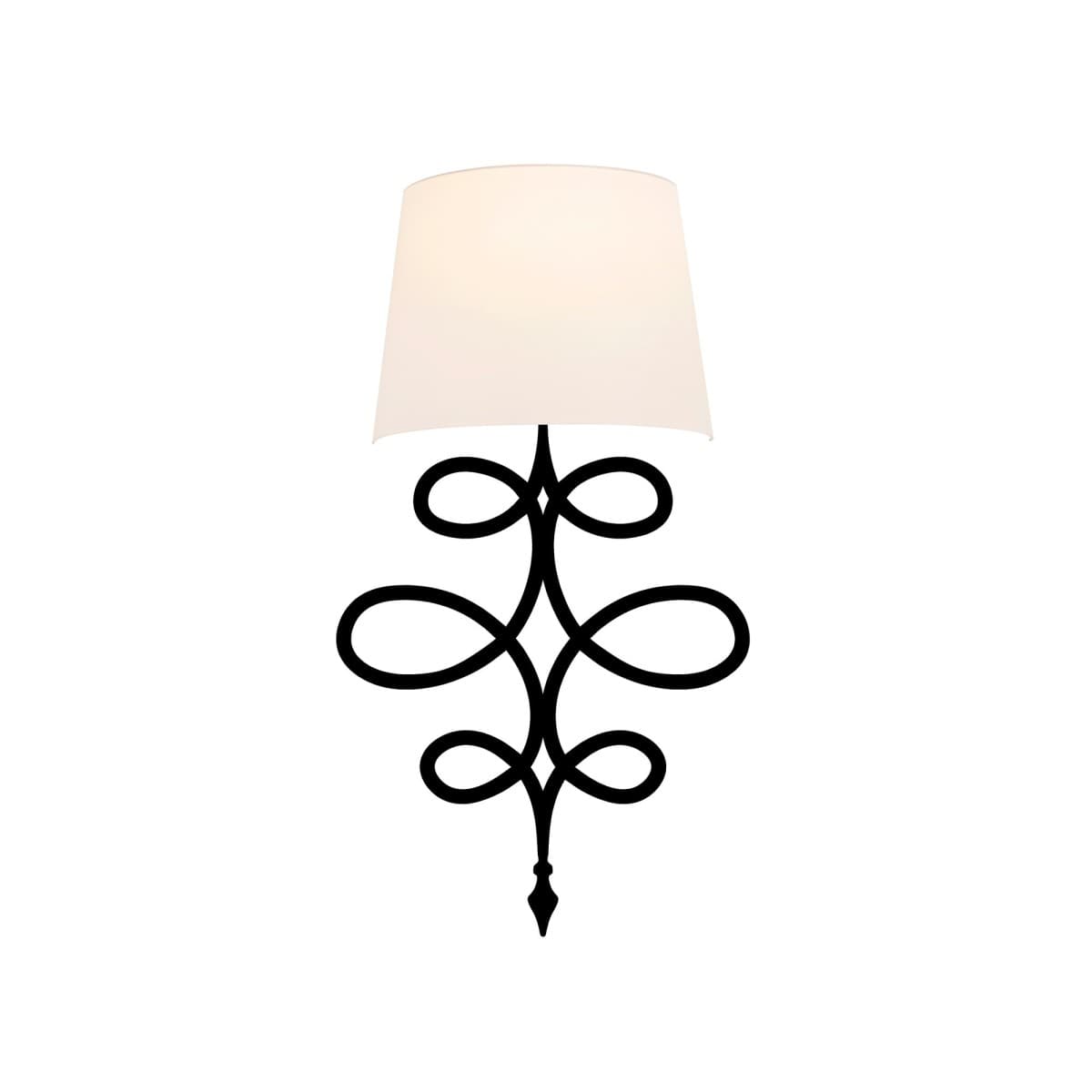 Nástenná lampa Asaf II biela 1