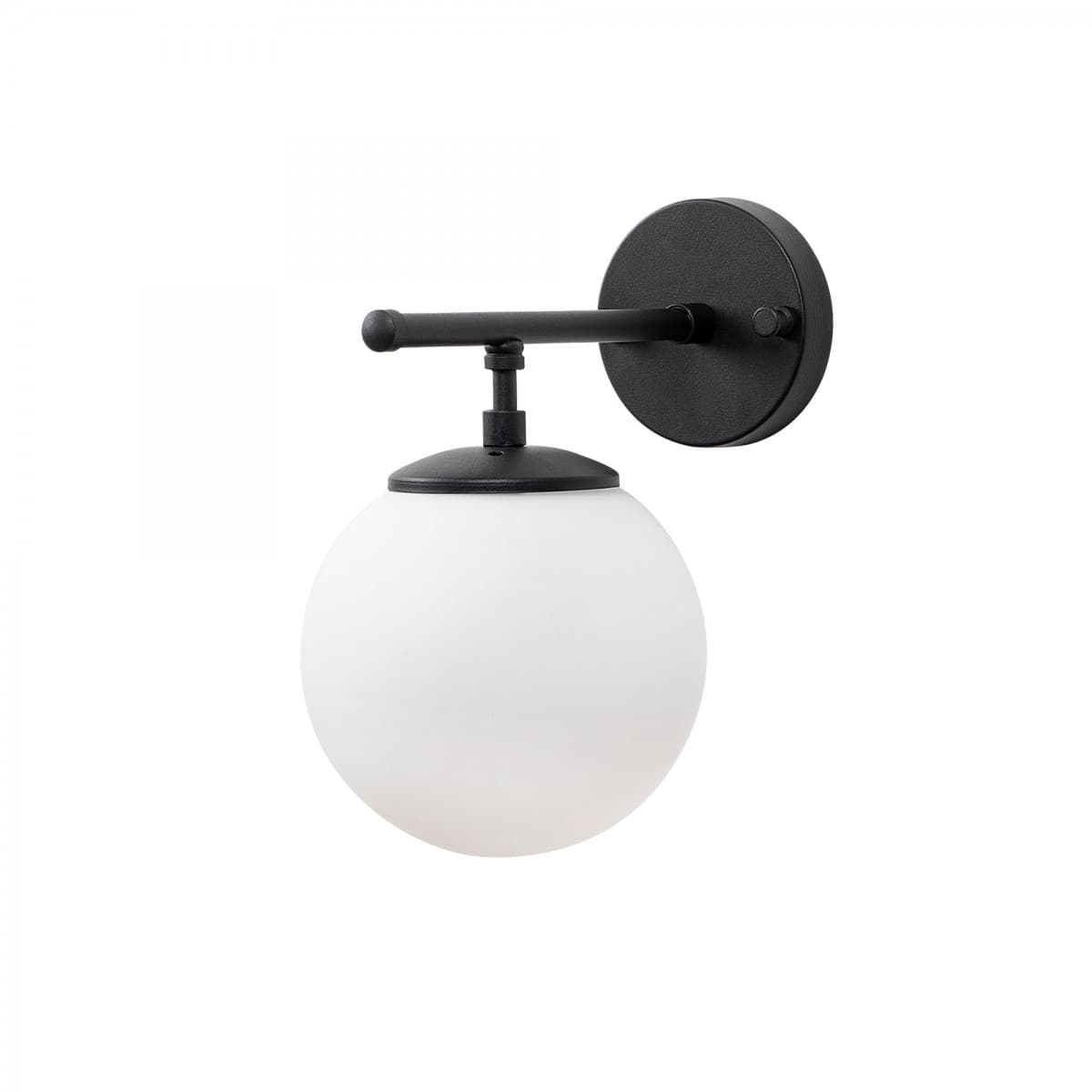 Nástenná lampa Roe čierna/biela 1