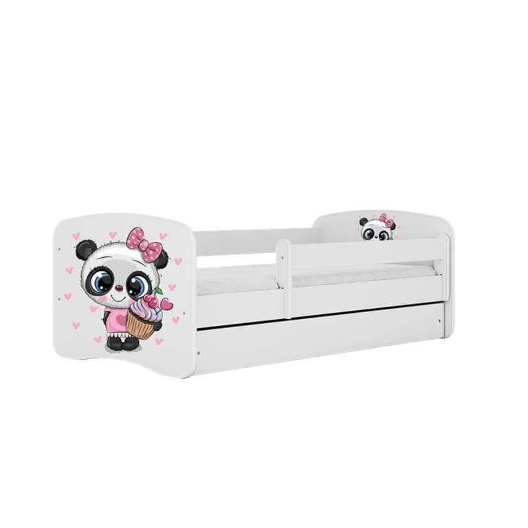 Detská posteľ Babydreams panda biela 1