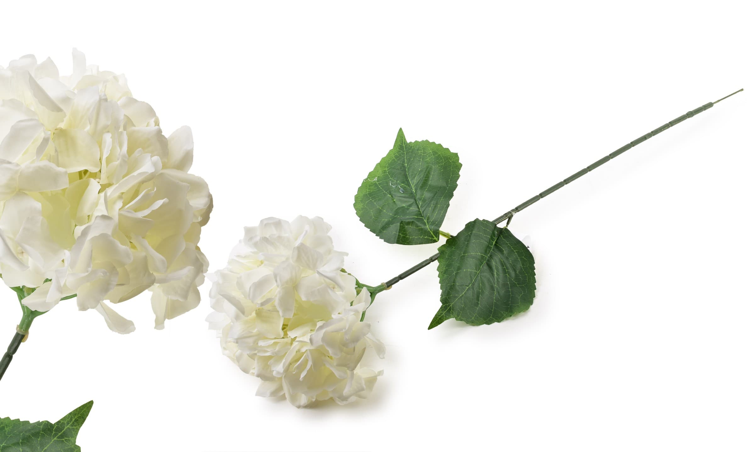 Umelá kvetina VIRIDIS HORTENSIA 73 cm biela 1