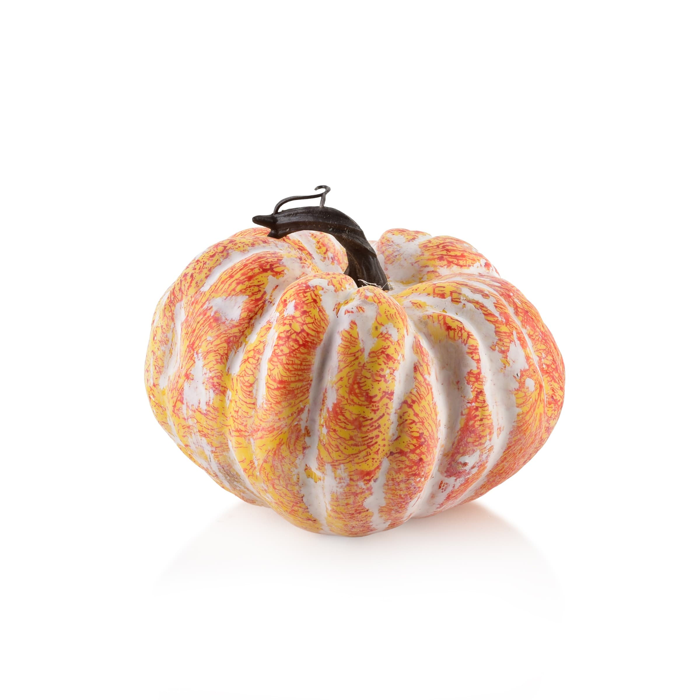 Dekoratívna tekvica MAVE 13x11 cm oranžová