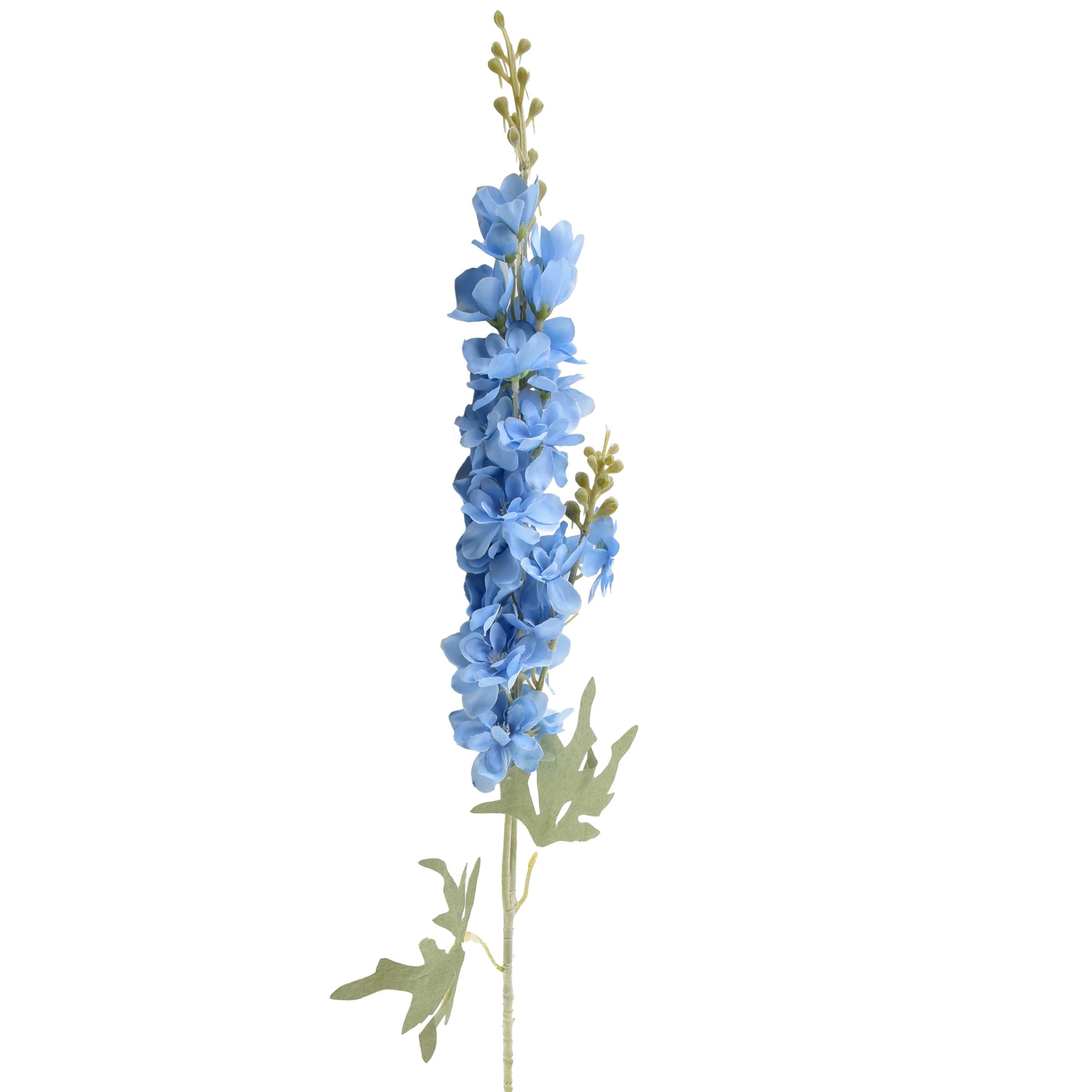 Umelá kvetina VIRIDIS Delphinium I. 88 cm modrá 1