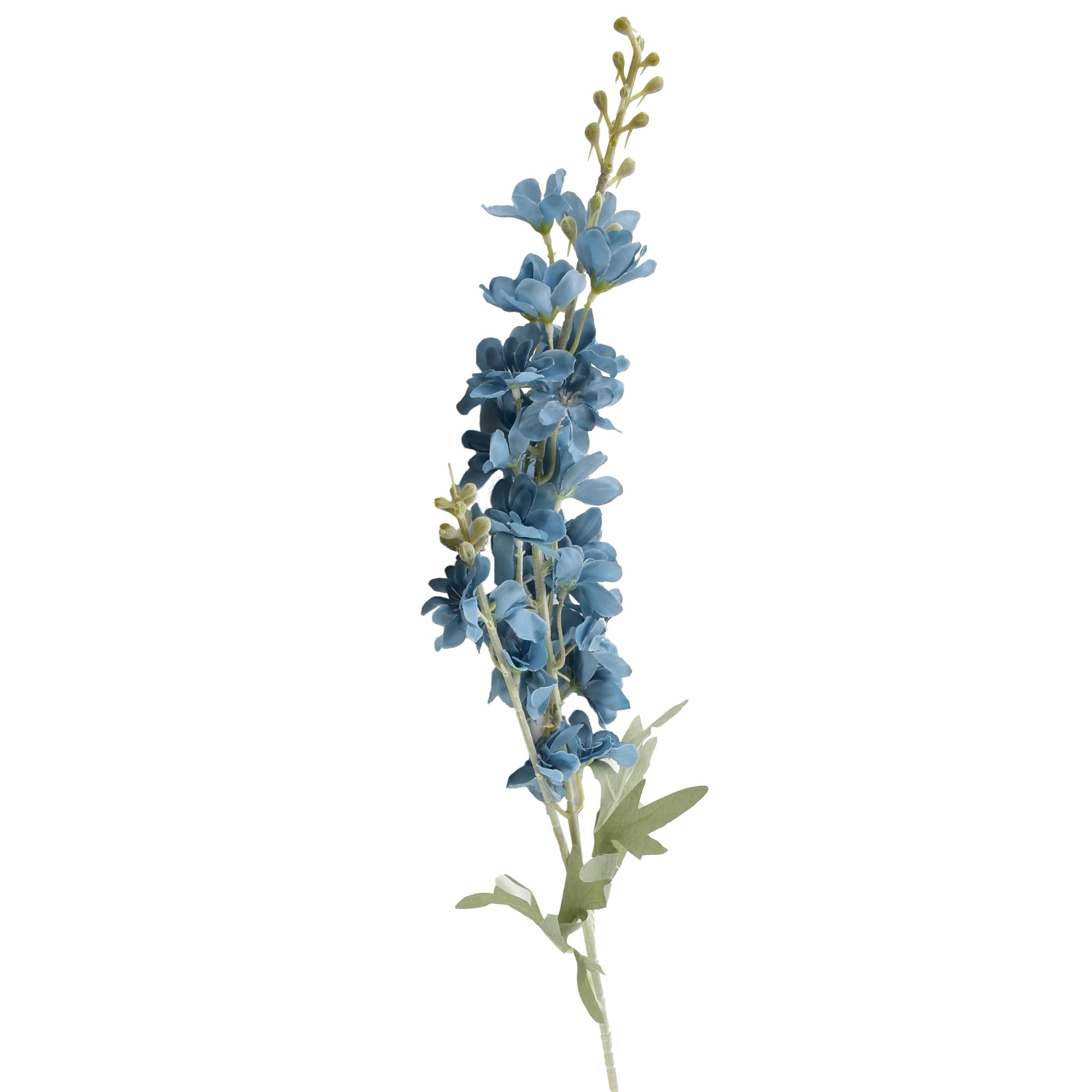 Umelá kvetina VIRIDIS Delphinium II. 88 cm modrá
