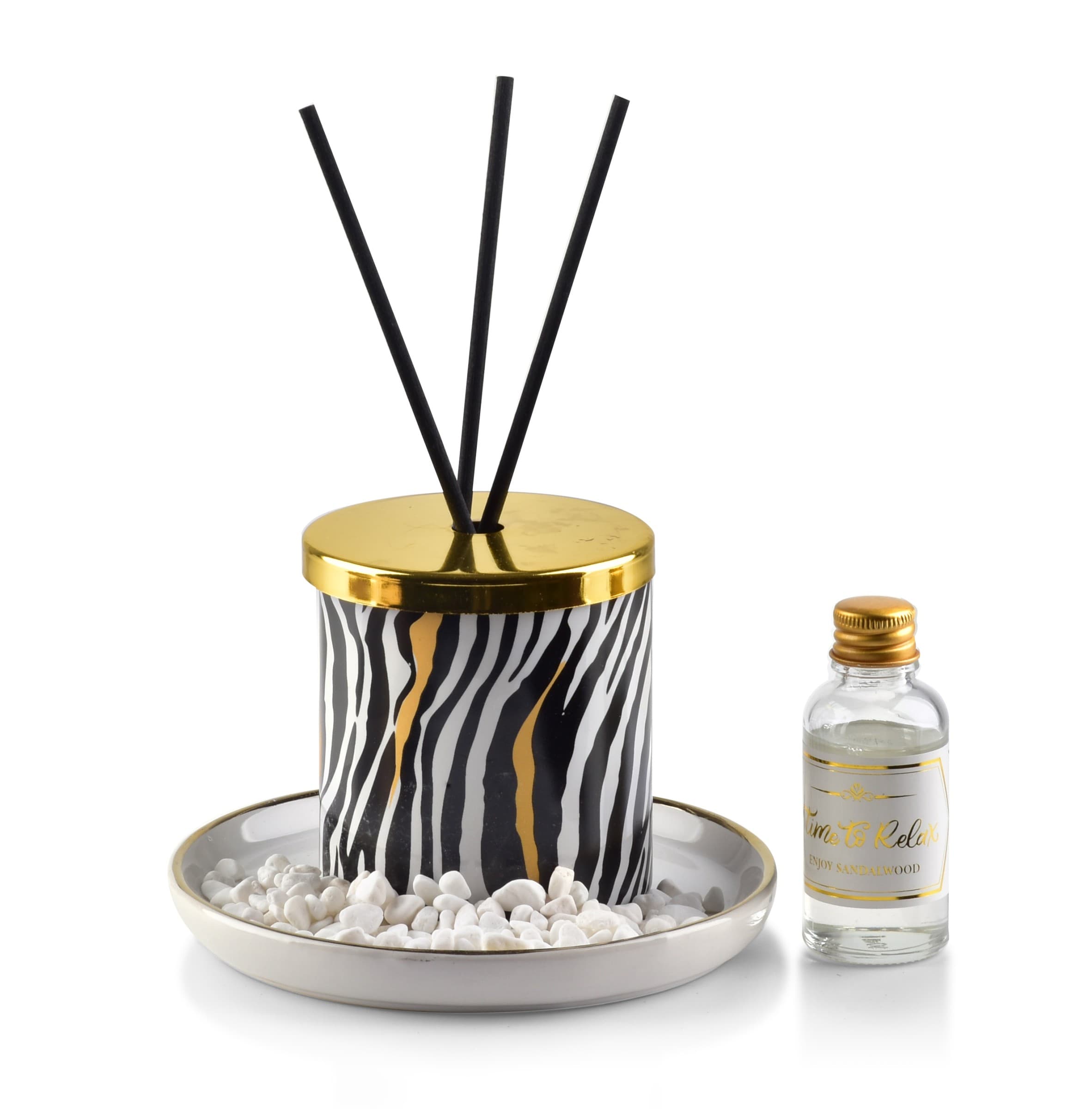 Aróma difuzér RIBS so vzorom 30 ml biely 1