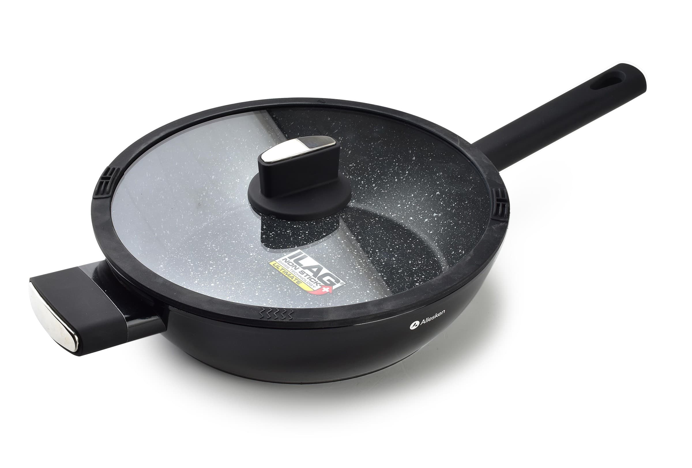 Hliníková panvica VALERIAN ALLESKEN ILAG NON STICK 28 cm čierna 1