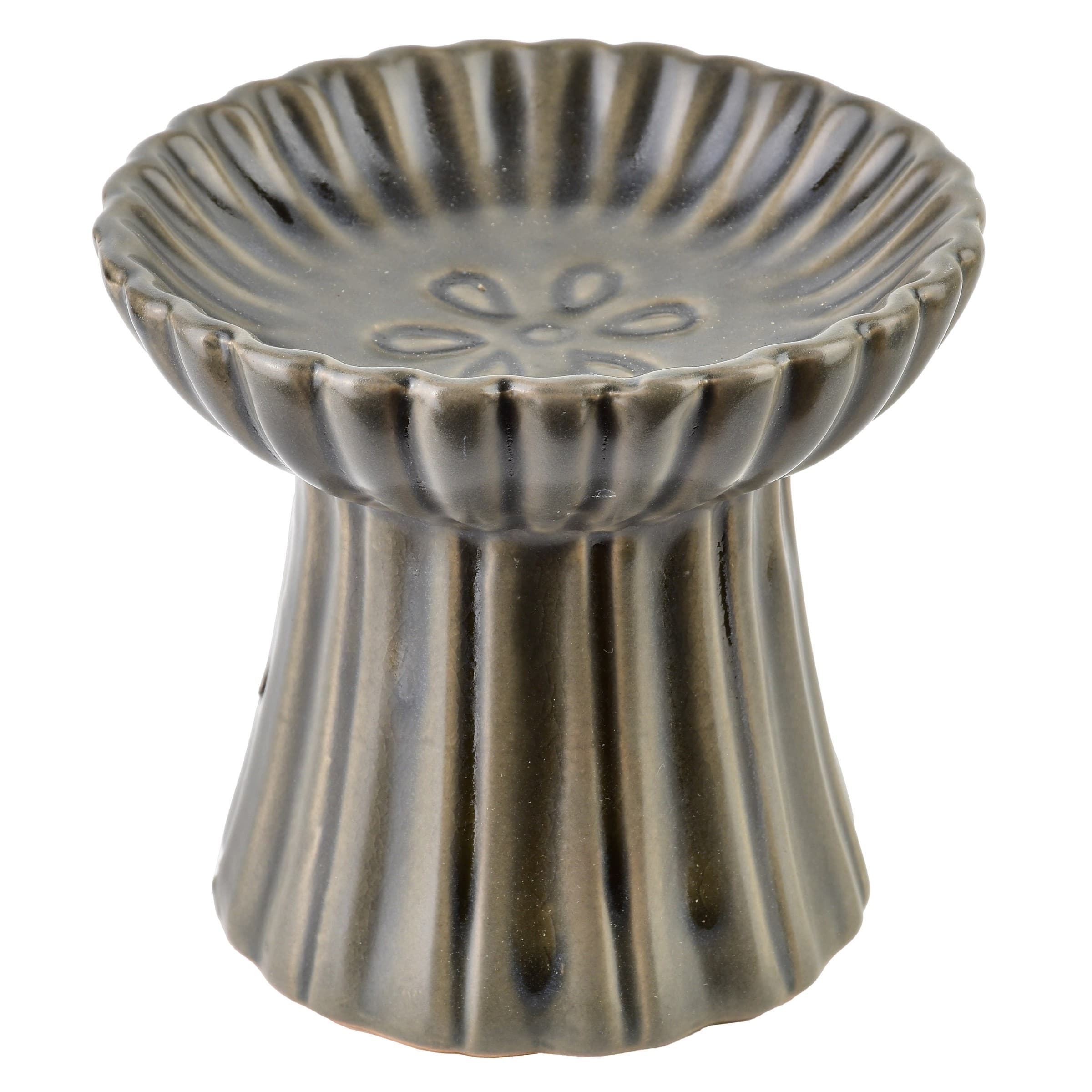 Aroma lampa Ollari 9,5 cm sivá