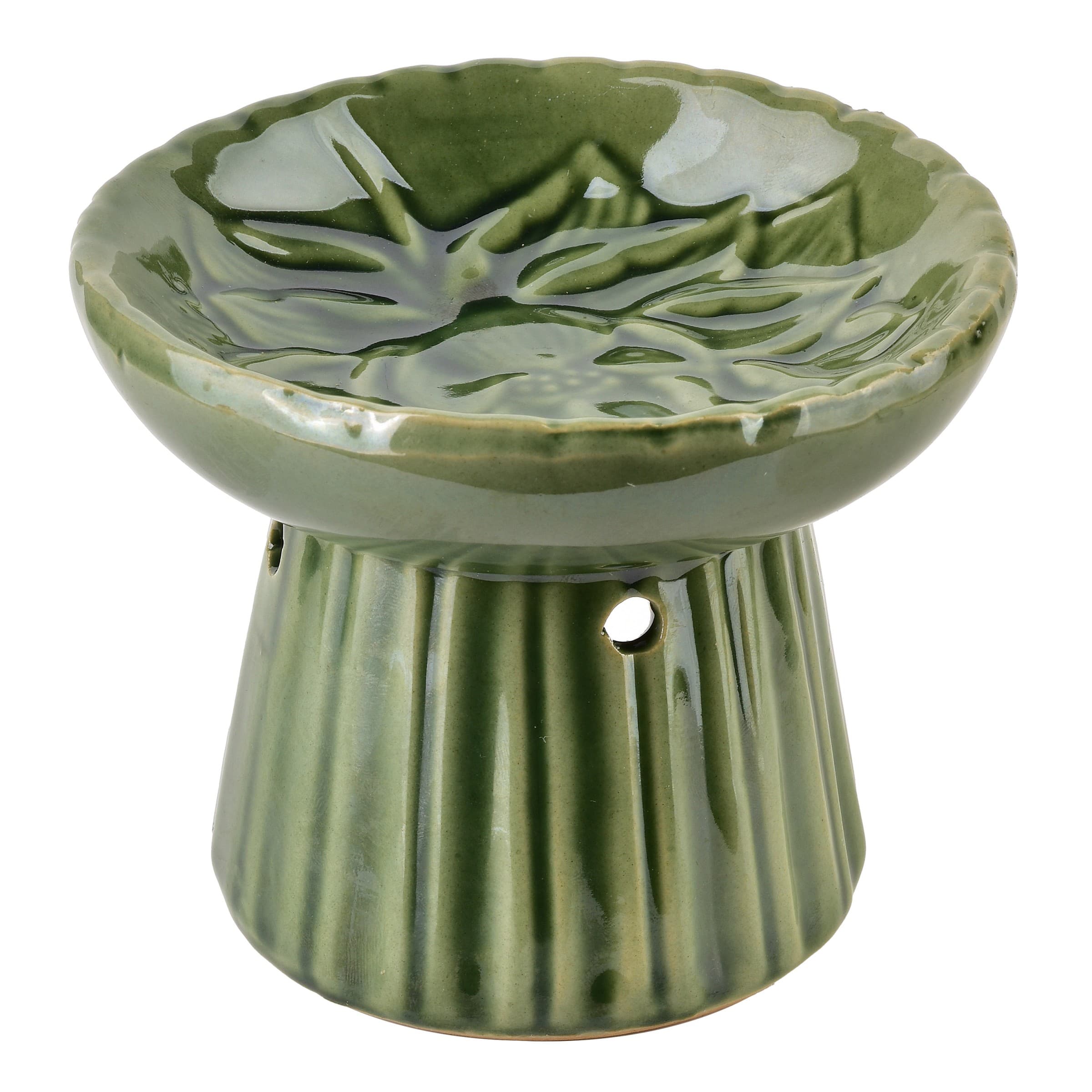 Keramická aroma lampa LILIEN 8,5 cm zelená