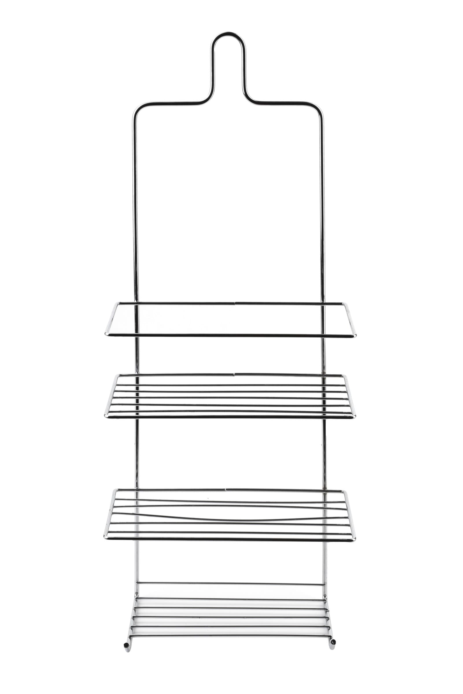 Kúpeľňová polička CARL SILVER 18,5x47,5 cm strieborná 1