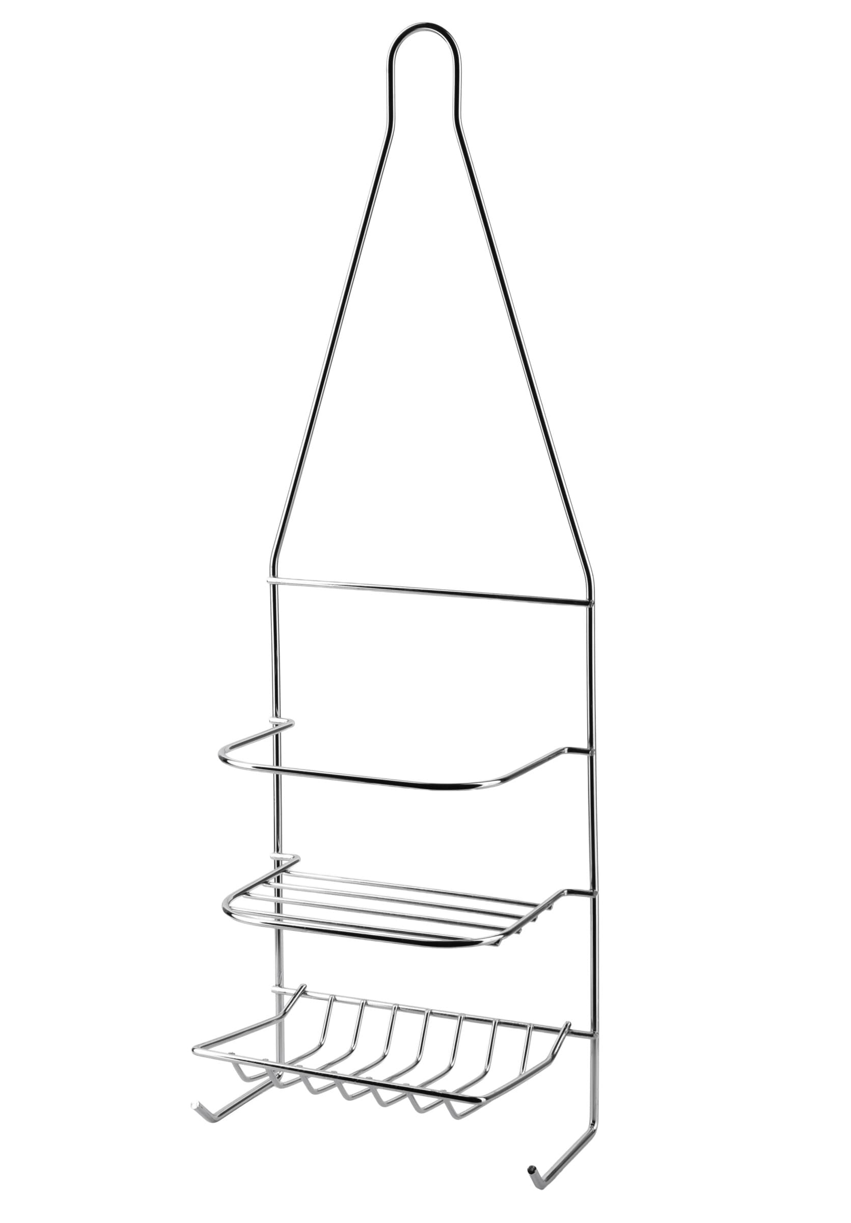 Kúpeľňová polička CARL SILVER 15x46 cm strieborná 1