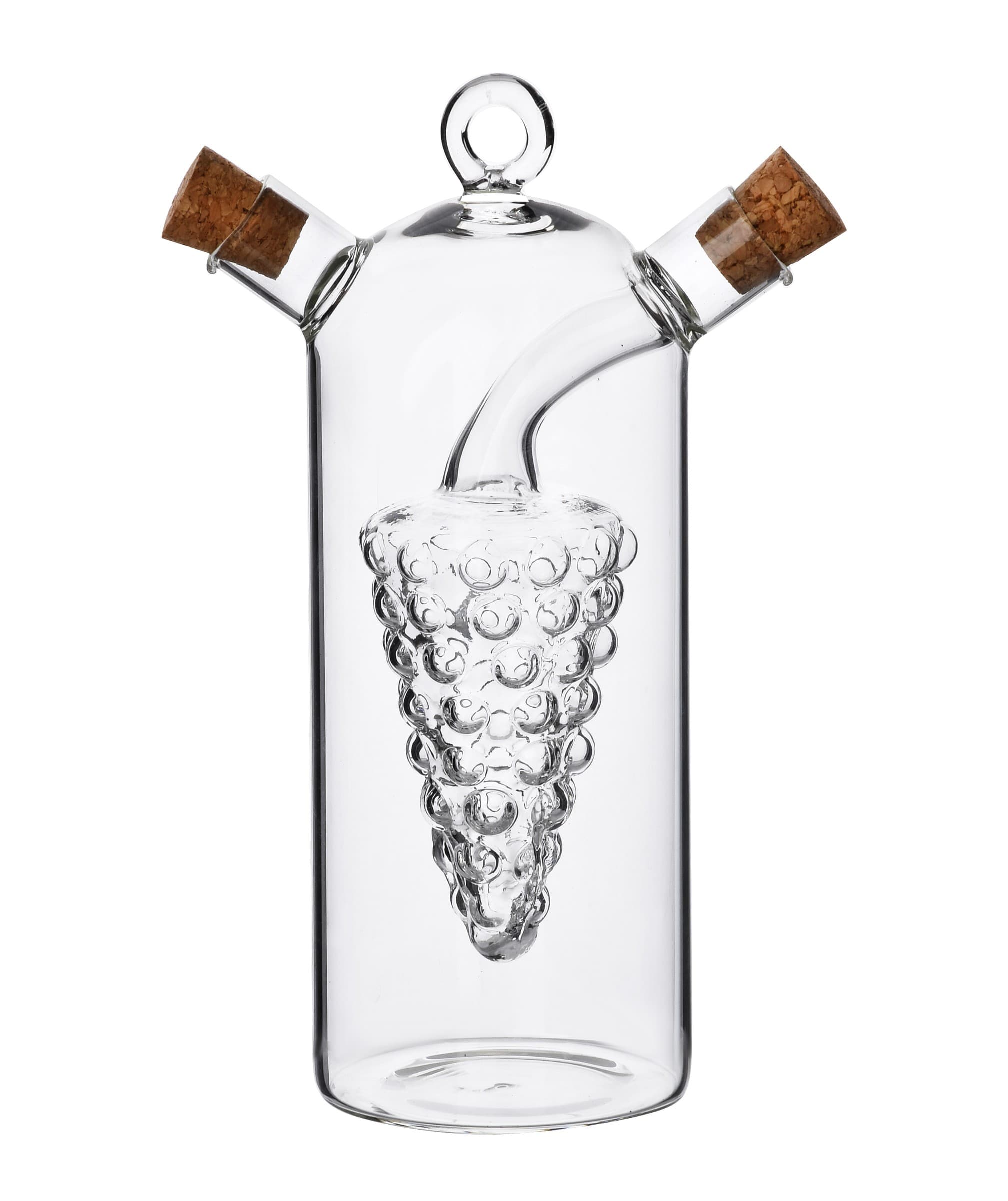 Sklenená fľaša na olej 300 ml a ocot 30 ml číra 1