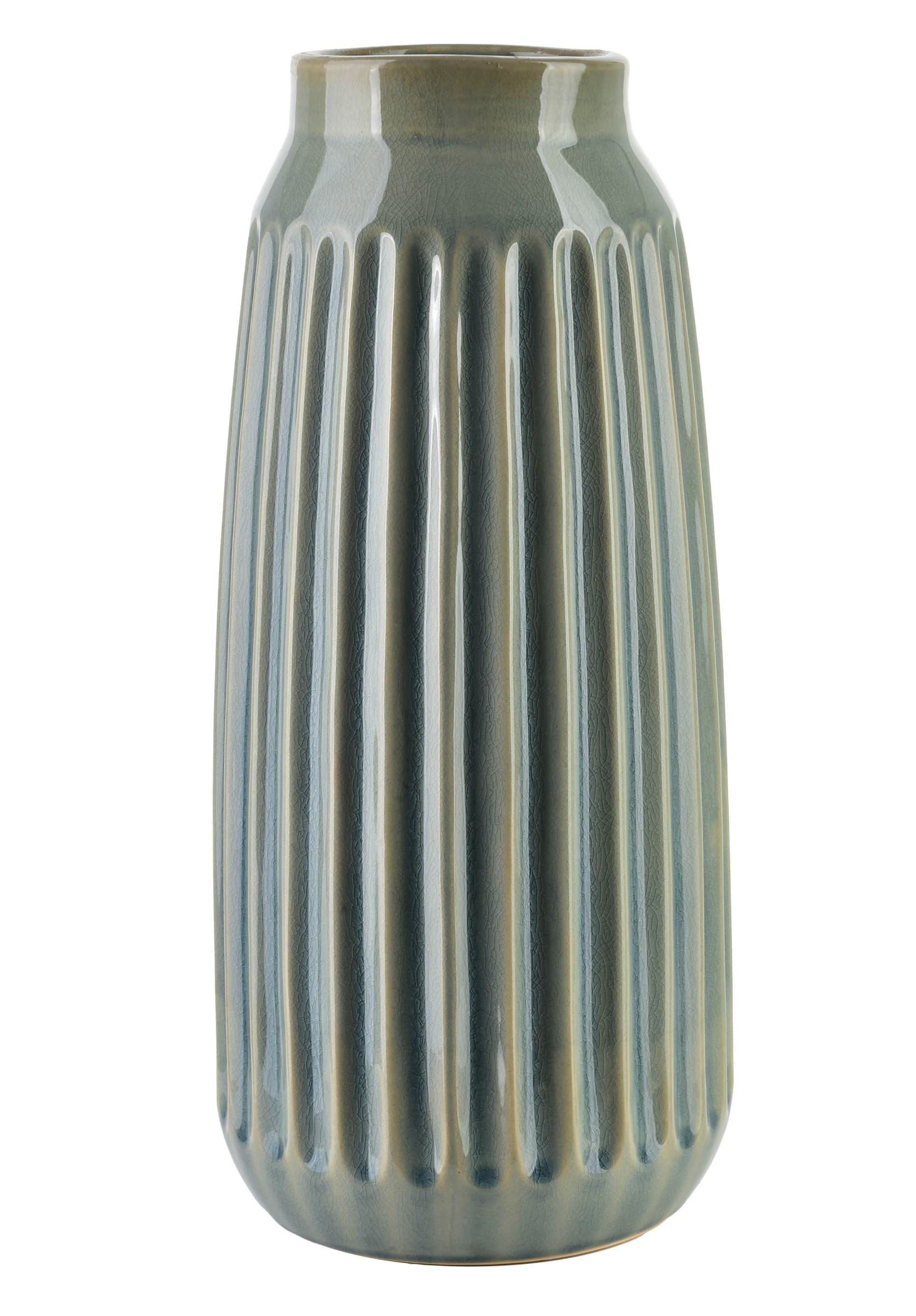 Váza Arina 35,5 cm modrá 1