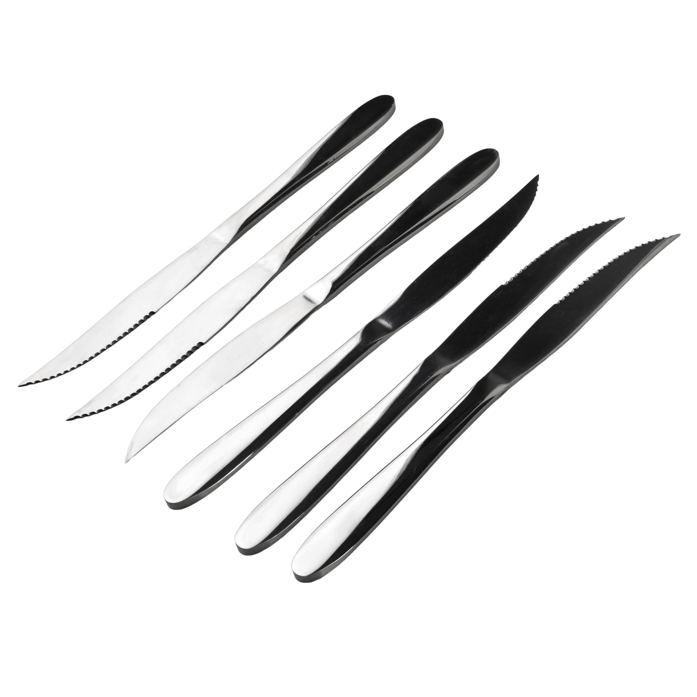 Súprava 6 ks steakových nožov ORCHID 23 cm nerezová oceľ 1