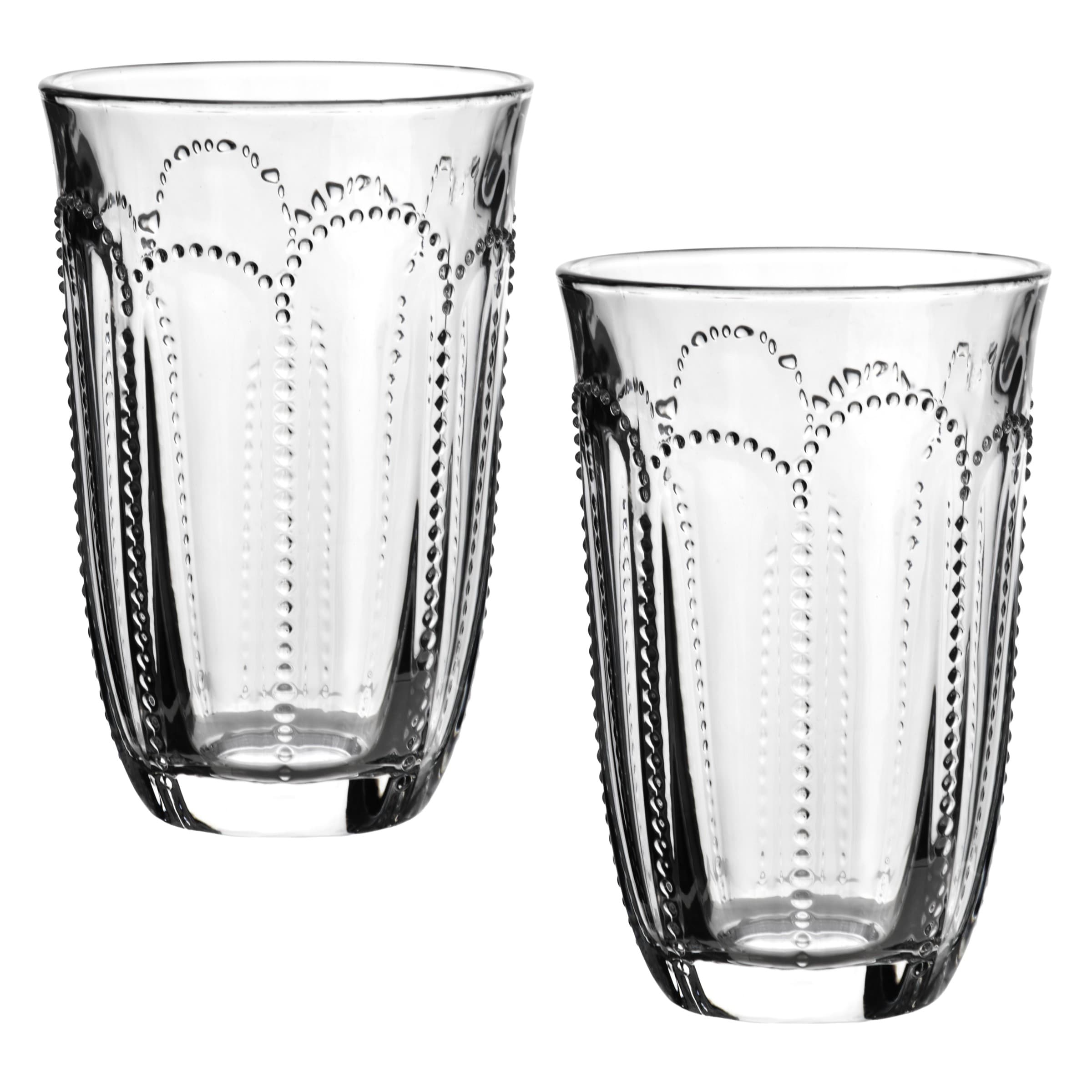 Súprava 4 ks pohárov DAPHNE 450 ml číra