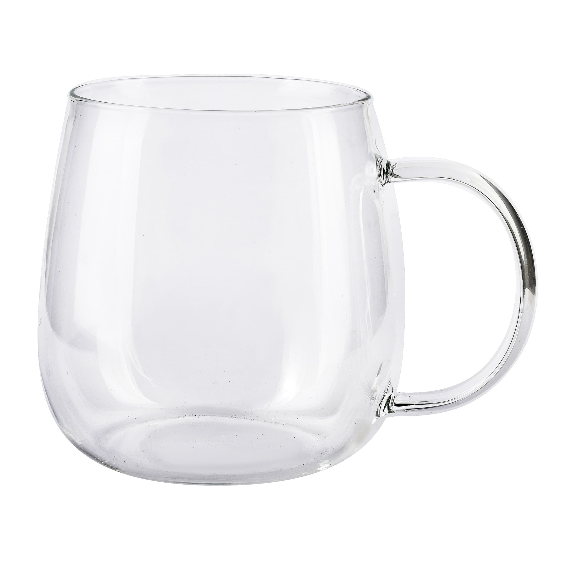 Sklenený hrnček PETER CLEAR 400 ml číry 1