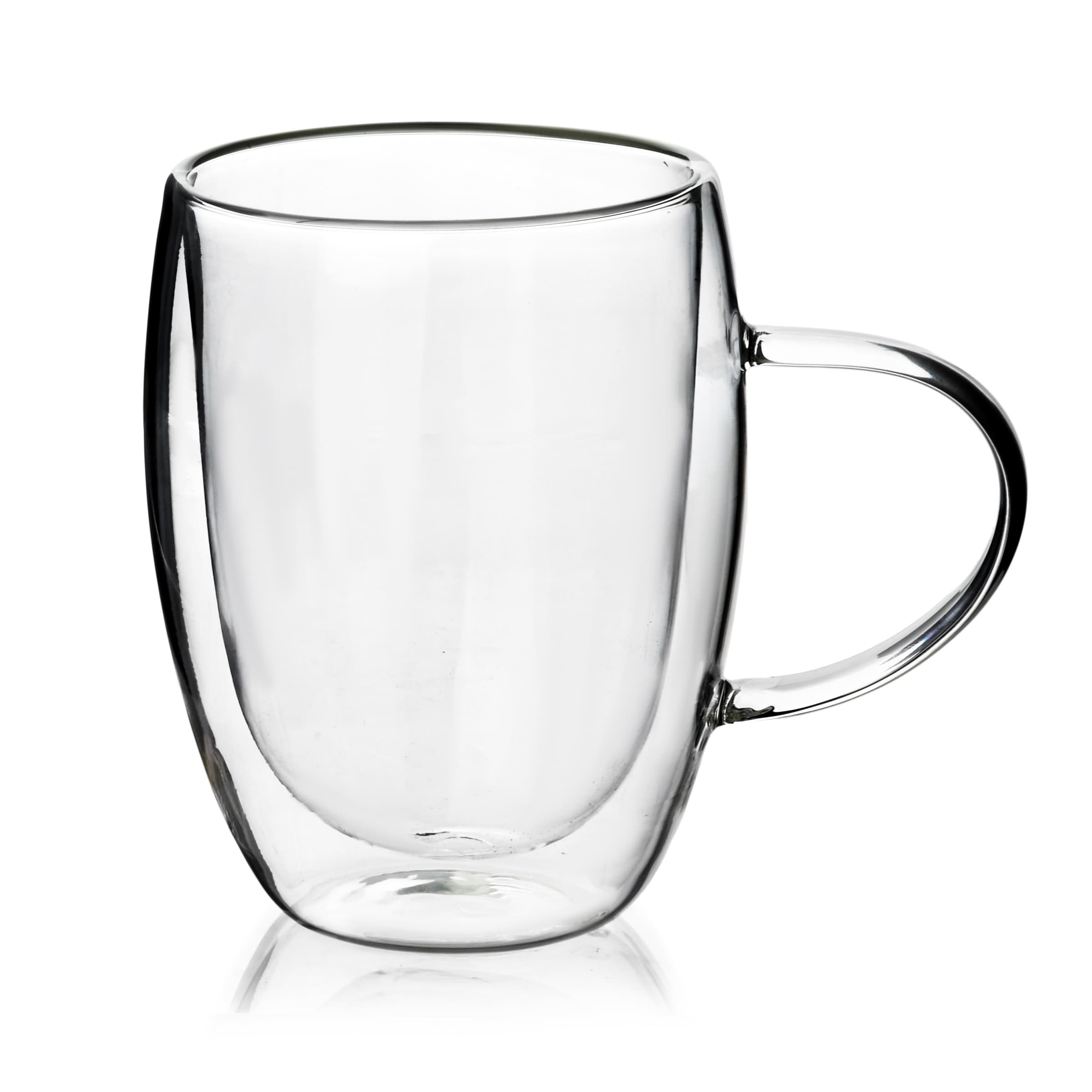 Sklenený hrnček PETER 380 ml číry