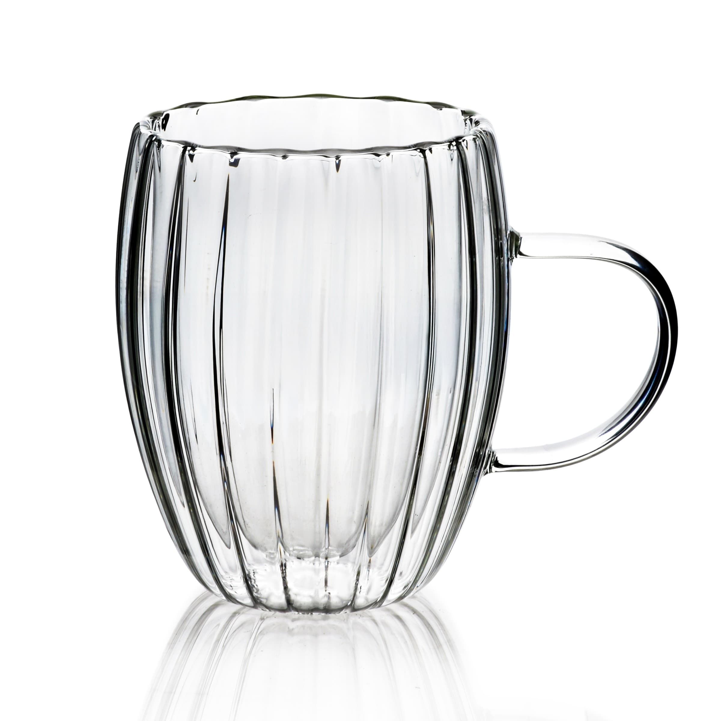 Sklenený hrnček PETER 300 ml číry