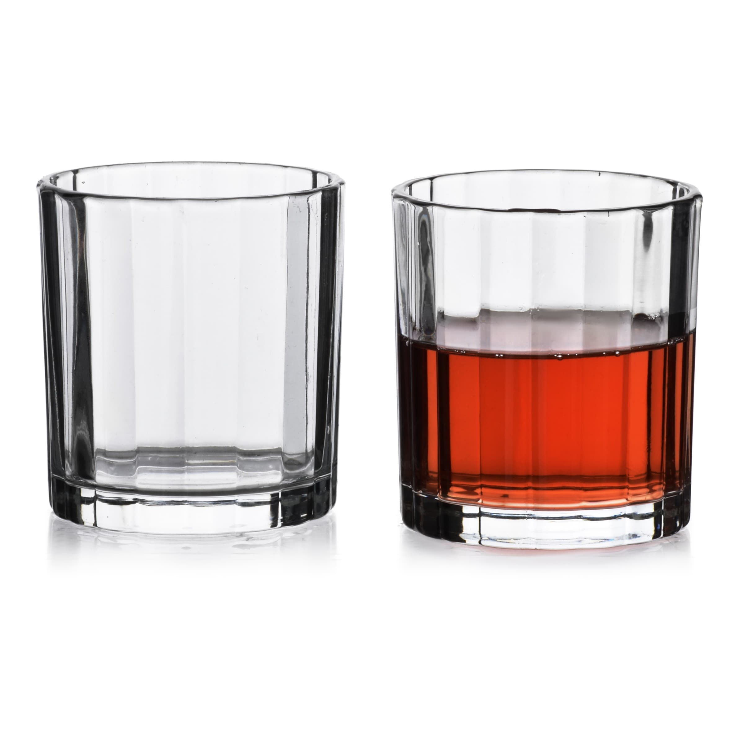 Sada 4 ks pohárov ELISE STRIPES 310 ml číra 1
