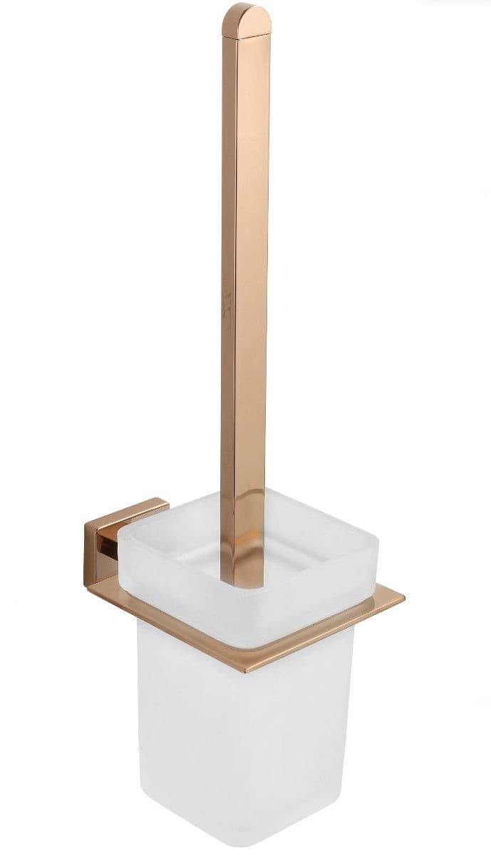 Toaletná kefa s nádobou MEXEN ARNO rose gold 1