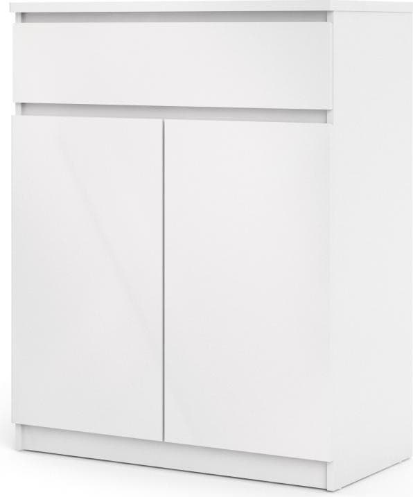 Komoda Simplicitous 234 80 cm biela lesklá