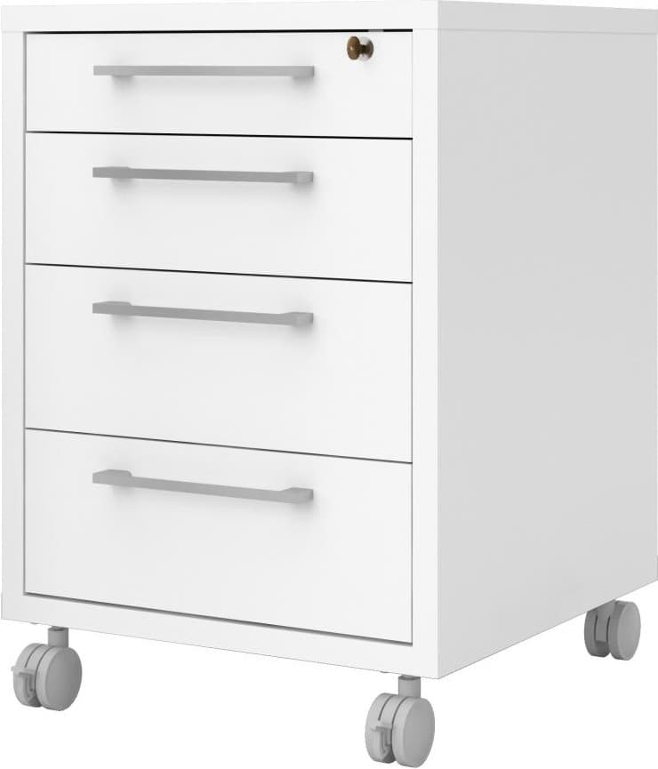 Kontajner na kolieskach Ofin II biely 1