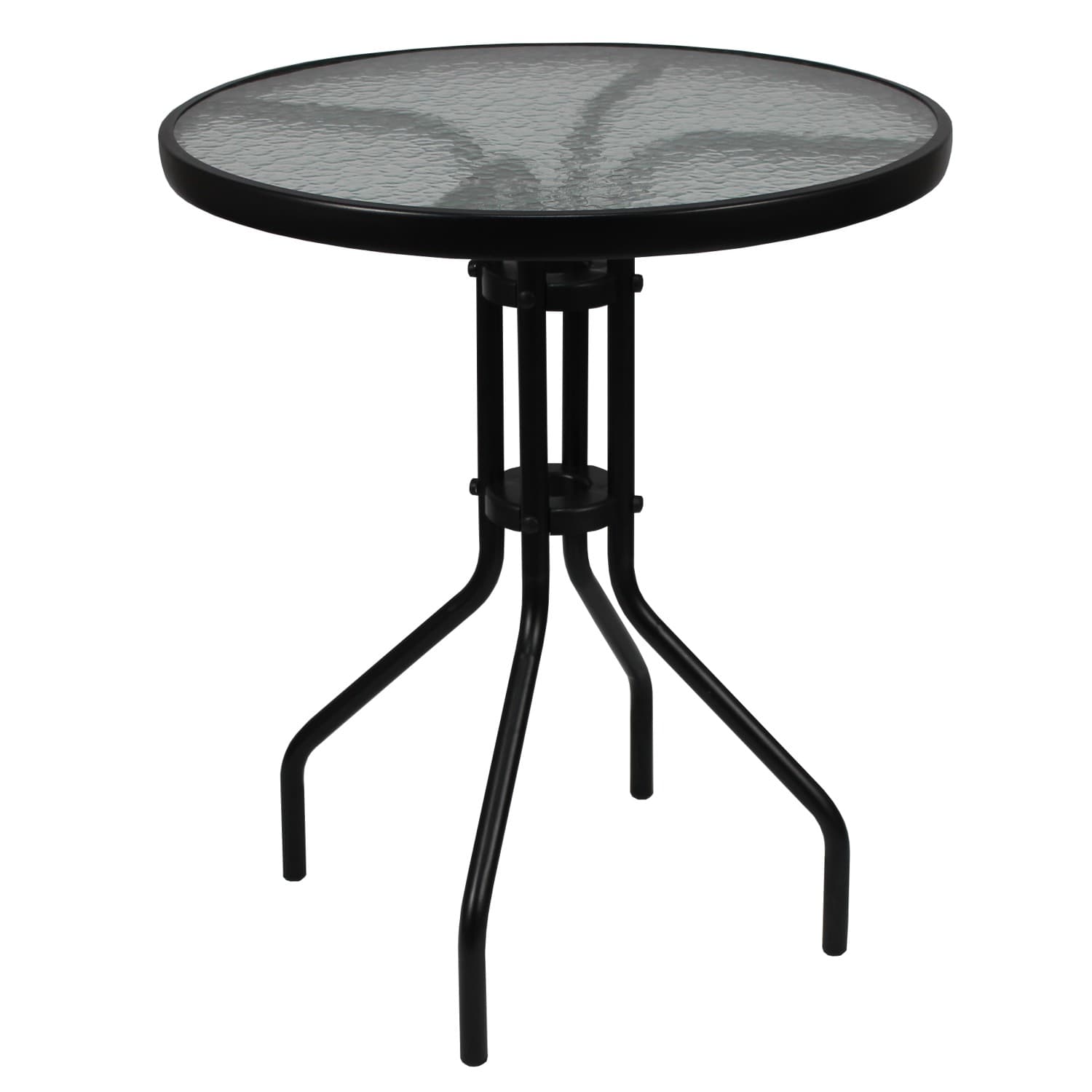 Záhradný stôl Bistro 60 cm čierny 1