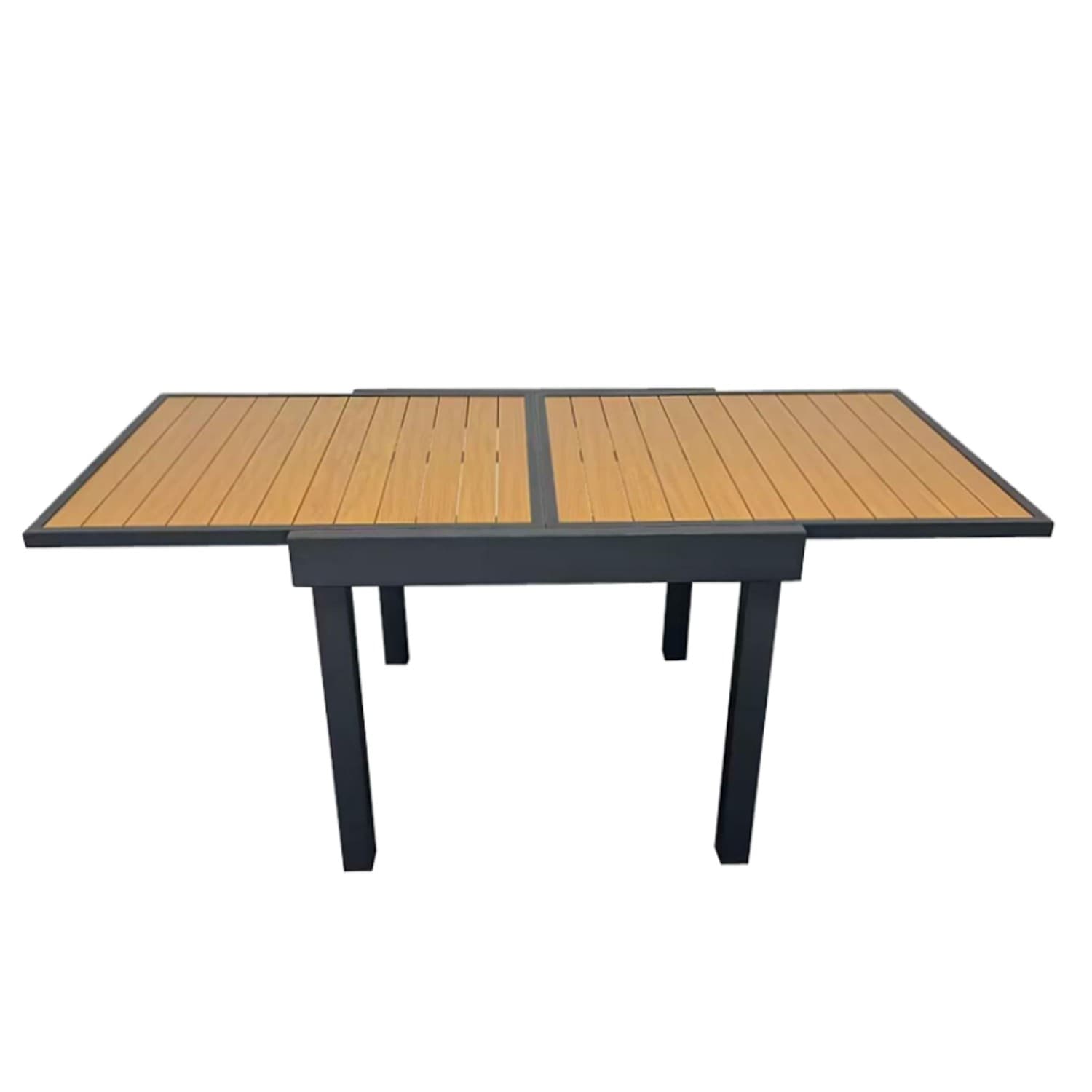 Záhradný hliníkový rozkladací stôl ALEX 90/180 cm hnedý