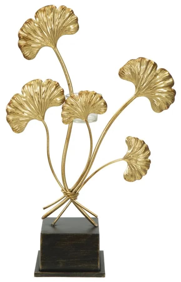 Svietnik Iris 44 cm zlatá/čierna 1