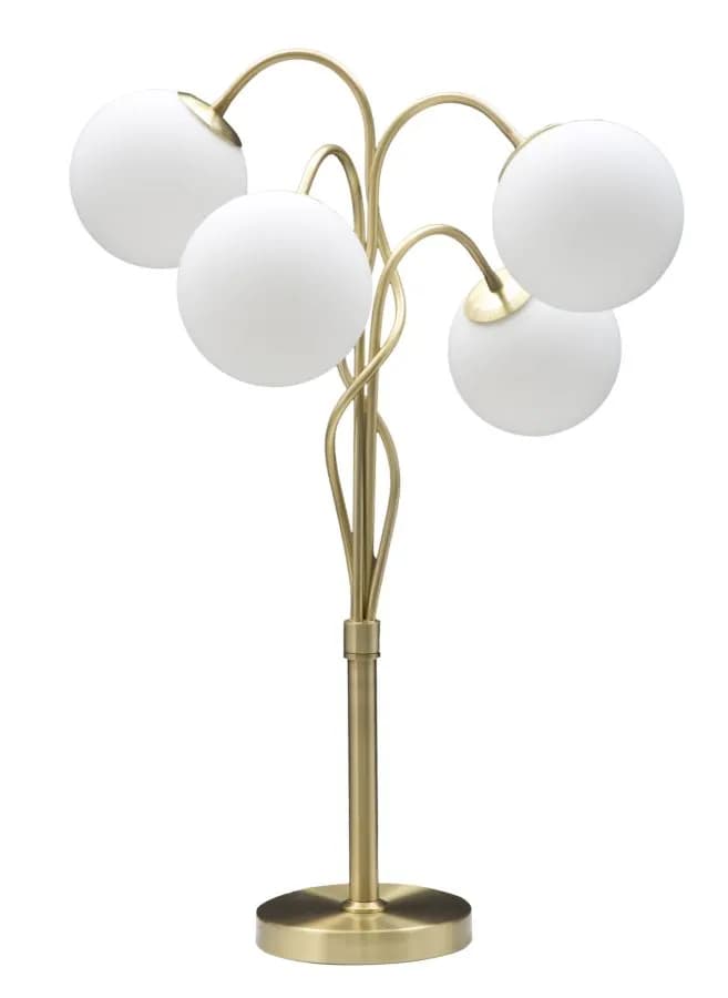 Stolná lampa Glamy 4 Light 74 cm zlatá