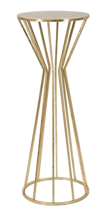 Odkladací stolík Stick Glam 100 cm zlatý