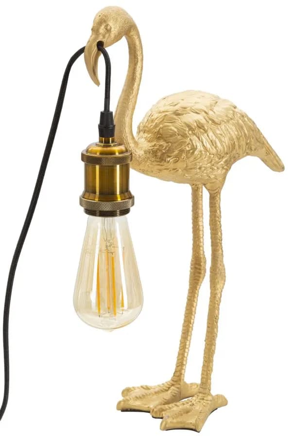 Stolná lampa Flamingo 39,5 cm zlatá 1
