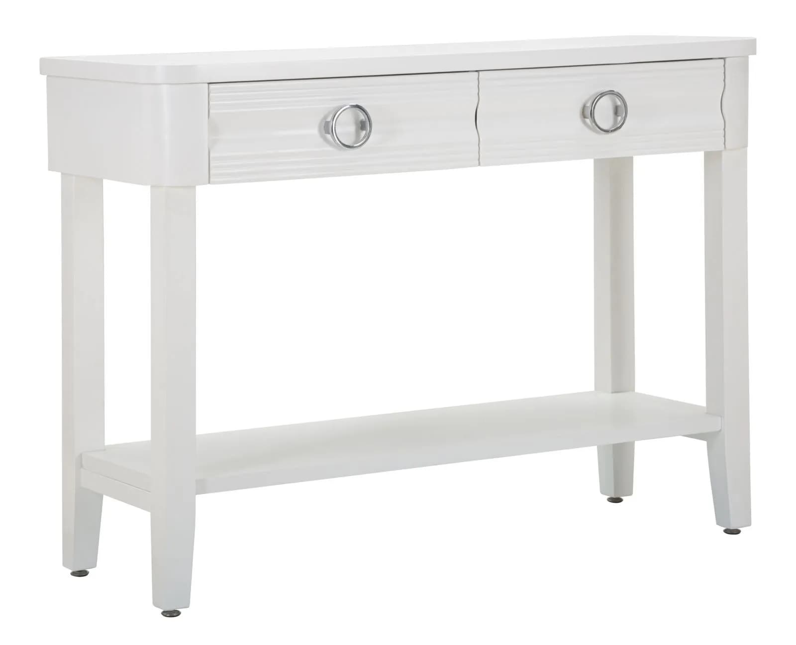 Konzolový stolík Shine 110 cm biely