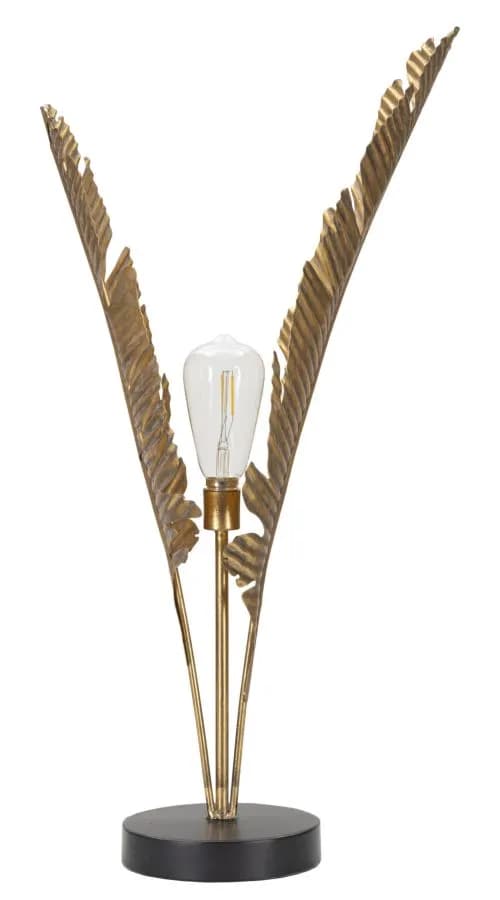 Stolná lampa Palm 65 cm zlatá 1