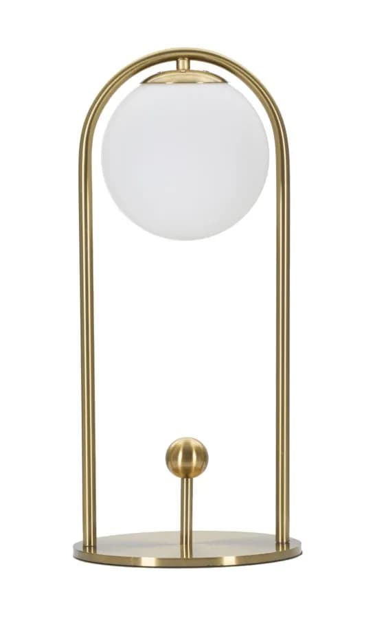 Stolná lampa Glamy Arc A 47 cm zlatá 1