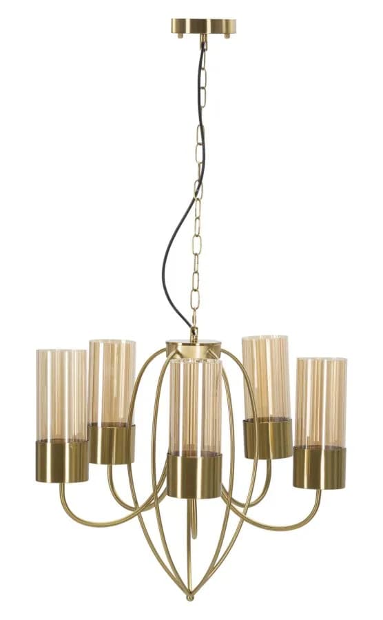 Závesný luster Versailles 60 cm zlatý II
