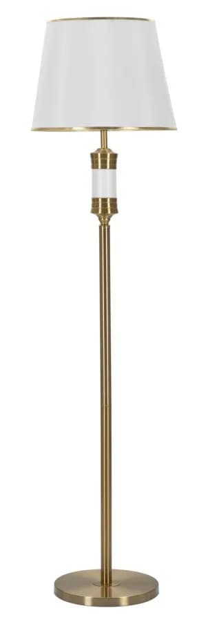 Stojacia lampa Whity 160 cm biela/zlatá 1