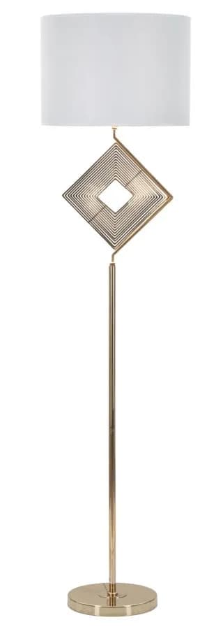 Stojacia lampa Move 161 cm zlatá/biela 1