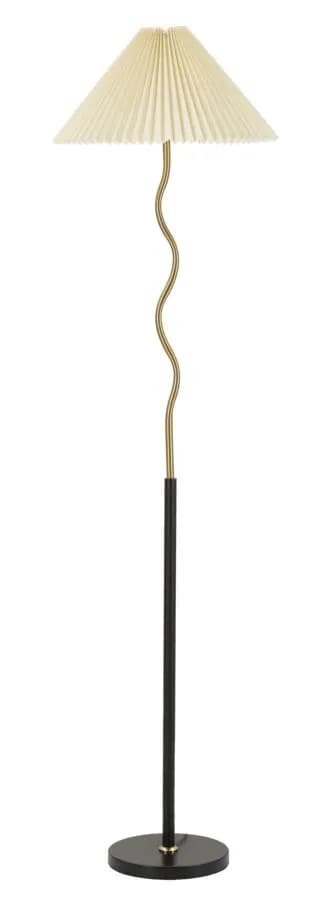 Stojacia lampa Glosy 172 cm čierna/zlatá 1