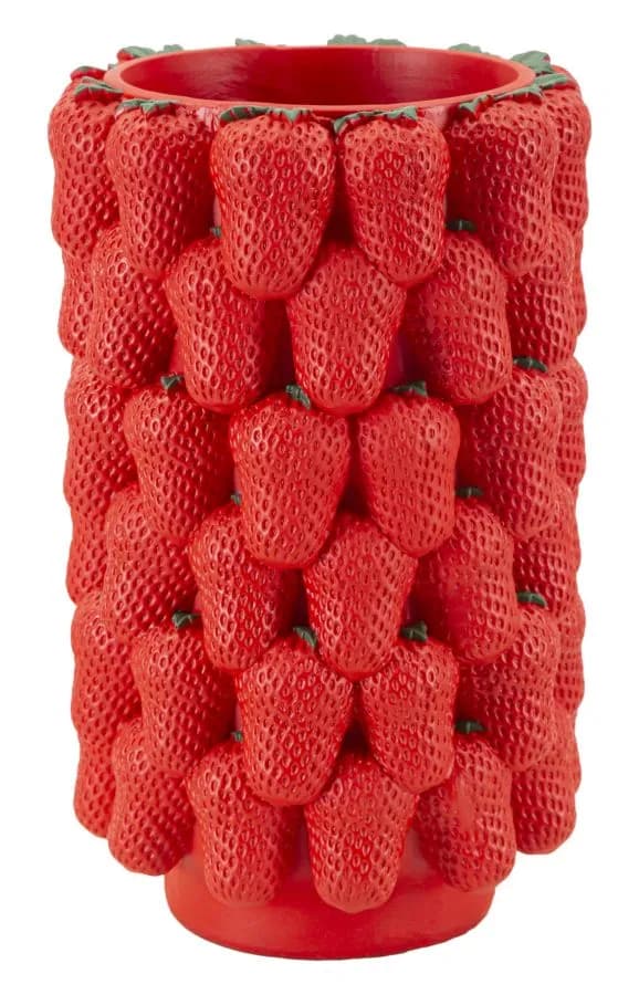 Váza Jahoda 32 cm červená 1
