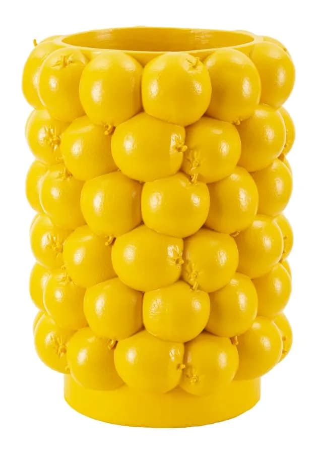 Váza Citróny 28 cm žltá 1
