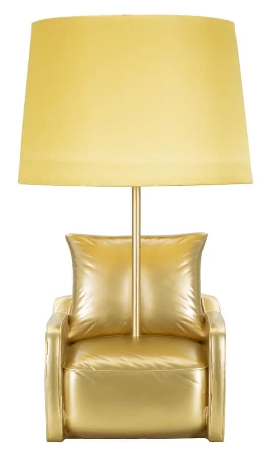 Stolná lampa z polovice storočia 46 cm žltá 1