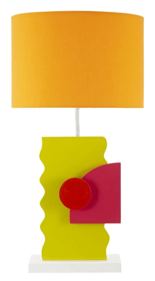 Stolná lampa Farba B 60,5 cm žlto-oranžová