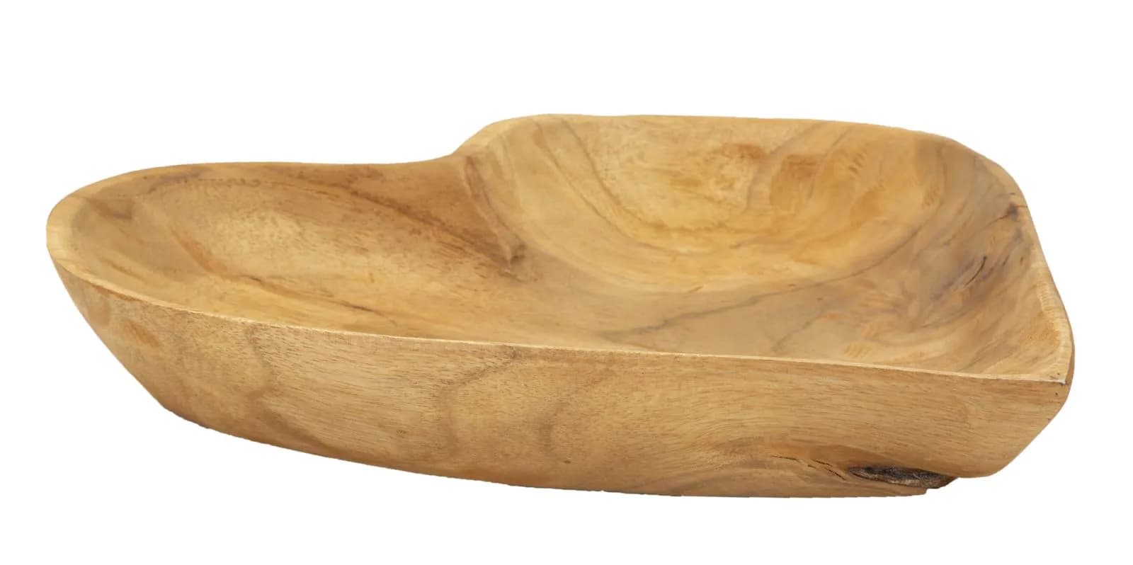 Dekoratívna odkladacia miska Kiha 27 cm z masívu