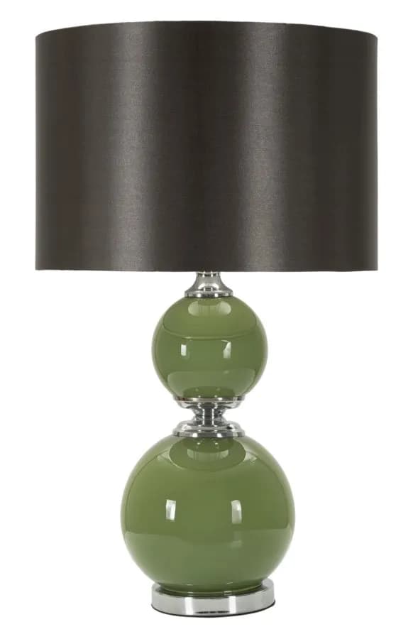 Stolná lampa Eva Two 65 cm čierno-zelená 1