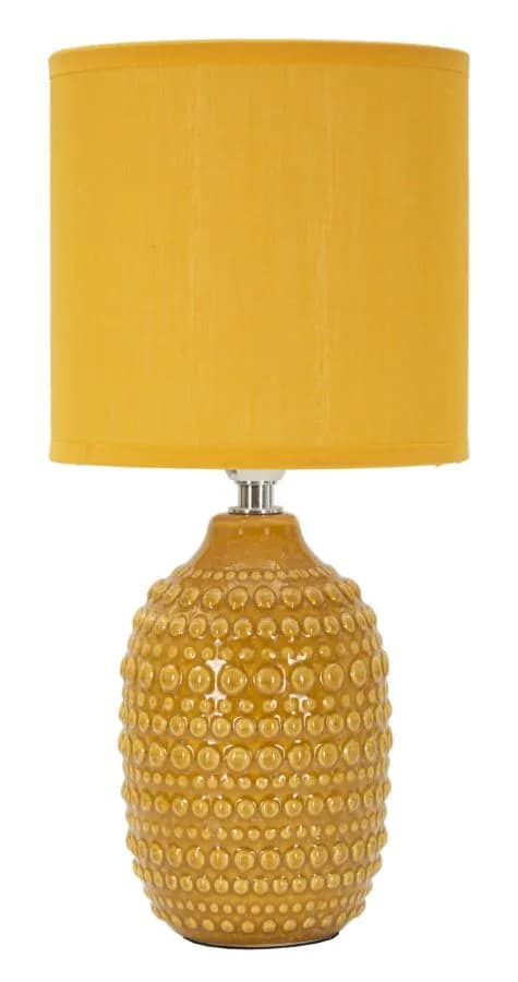 Stolná lampa Points 30,5 cm horčicová 1