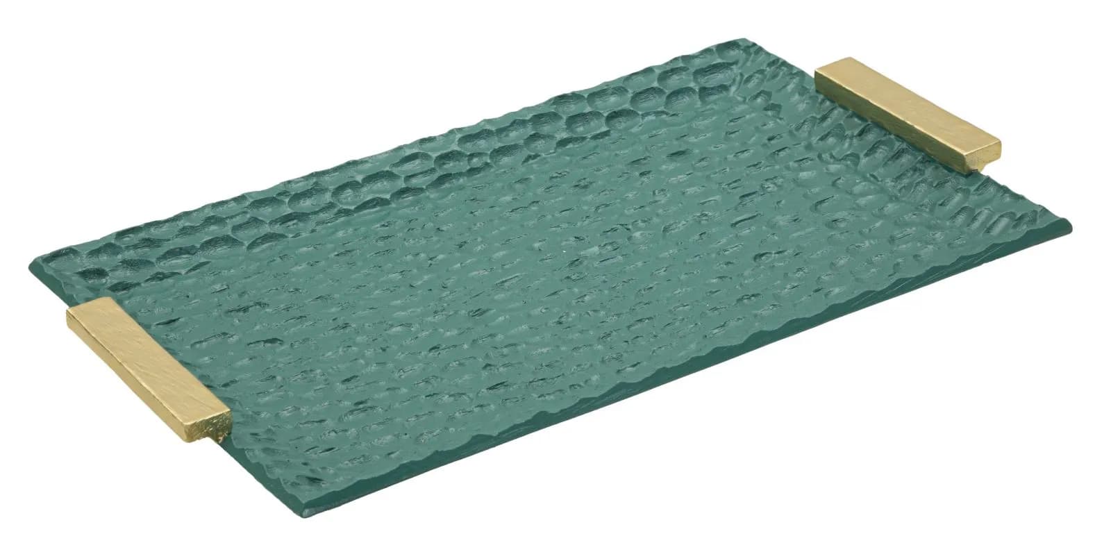 Dekoratívny podnos Grent 34 cm zelený 1