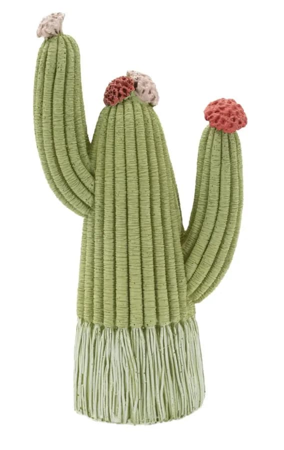Dekoratívna soška Cactus 20,5 cm zelená 1