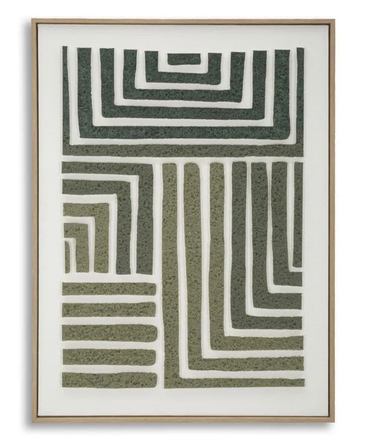 Obraz Plátno 60x80 cm zelený/hnedý 1